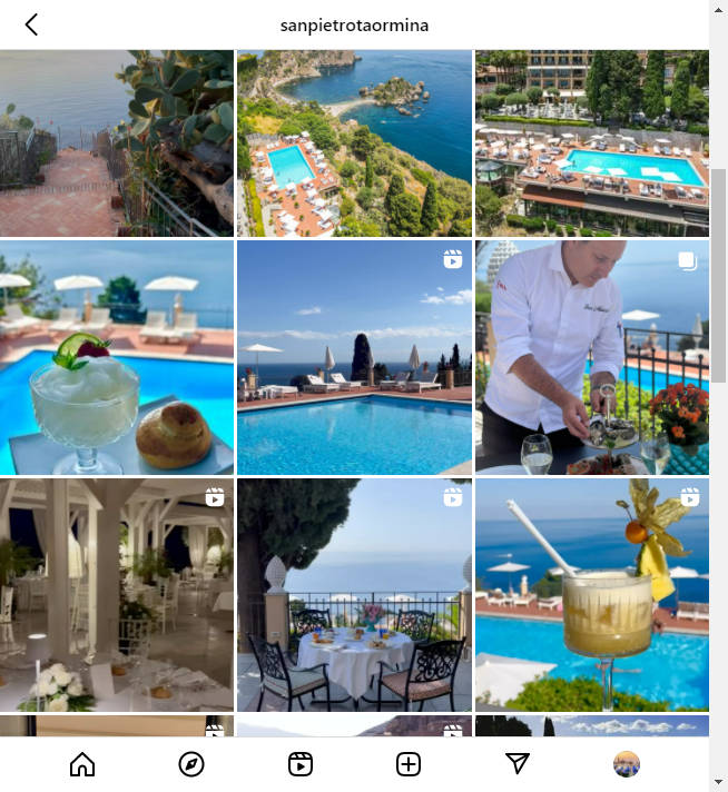 Instagram Hotel Account