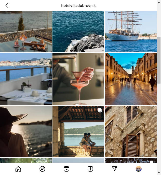 Instagram Hotel Account