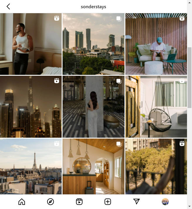 Instagram Hotel Account