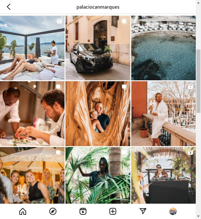 Instagram Hotel Account