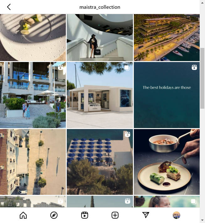 Instagram Hotel Account