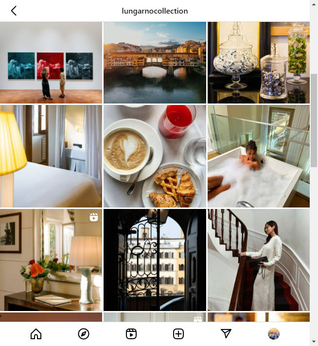 Instagram Hotel Account