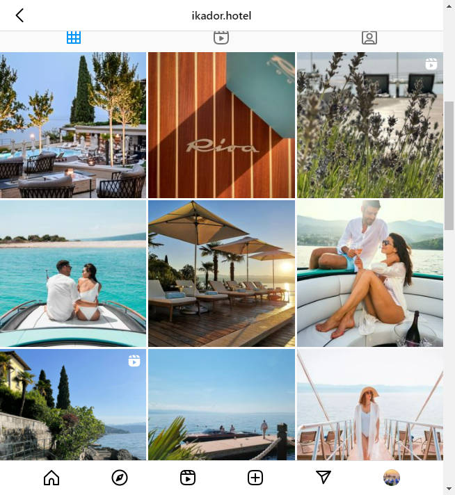 Instagram Hotel Account