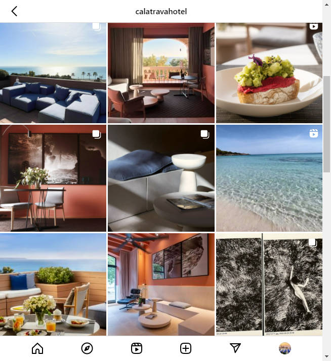 Instagram Hotel Account