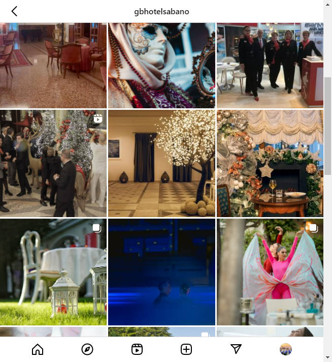 Instagram Hotel Account