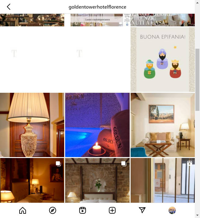 Instagram Hotel Account