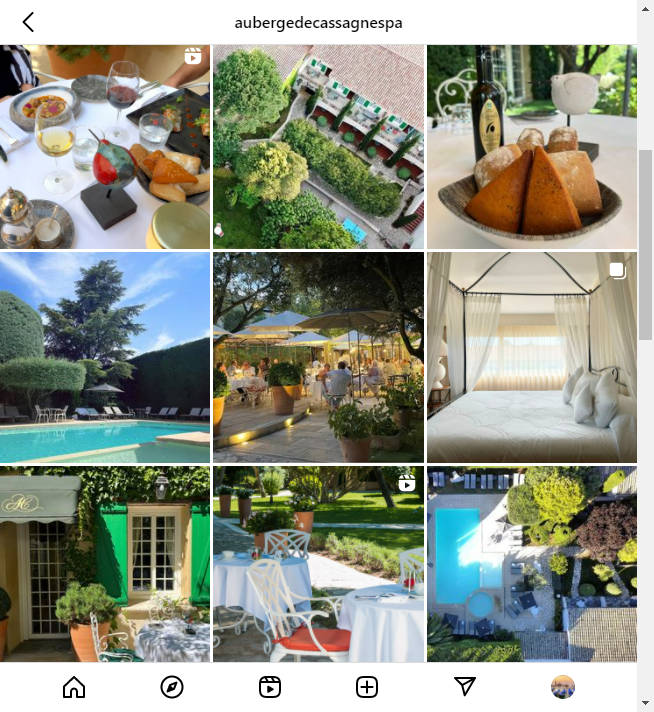 Instagram Hotel Account