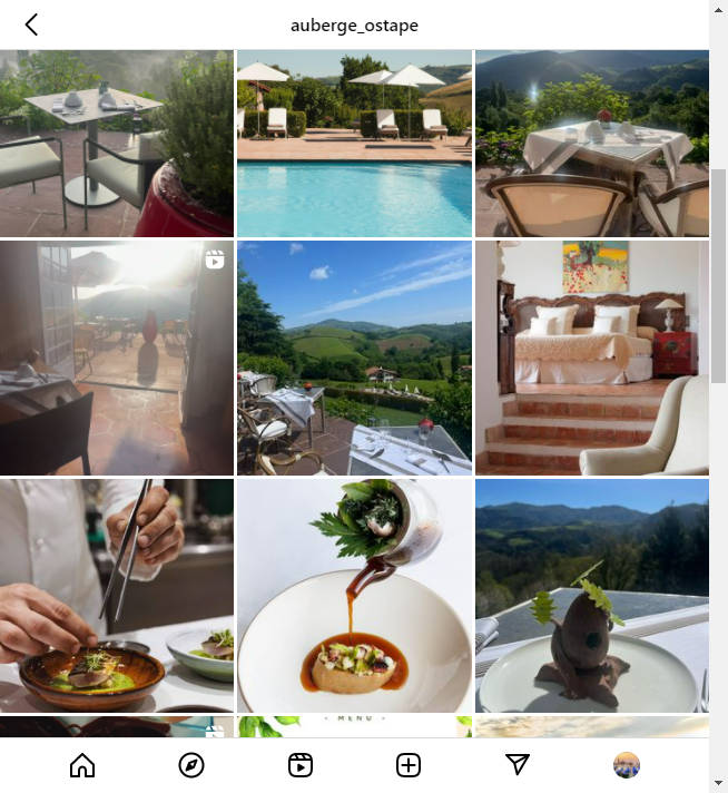 Instagram Hotel Account