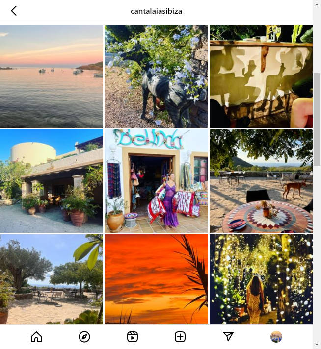 Instagram Hotel Account
