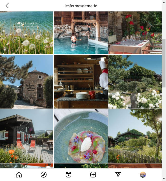 Instagram Hotel Account