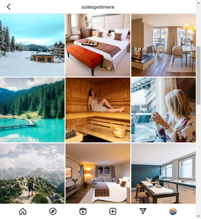 Instagram Hotel Account