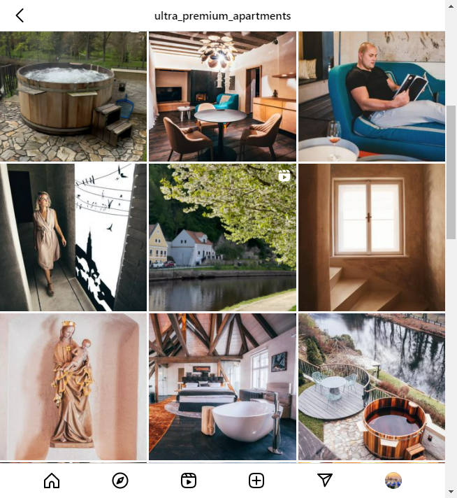 Instagram Hotel Account