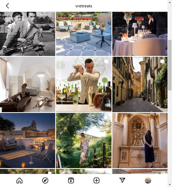 Instagram Hotel Account