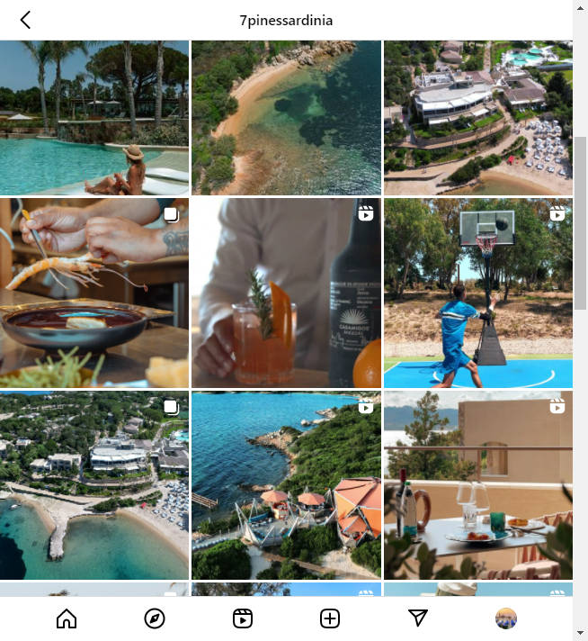 Instagram Hotel Account
