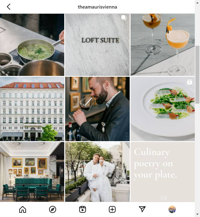 Instagram Hotel Account