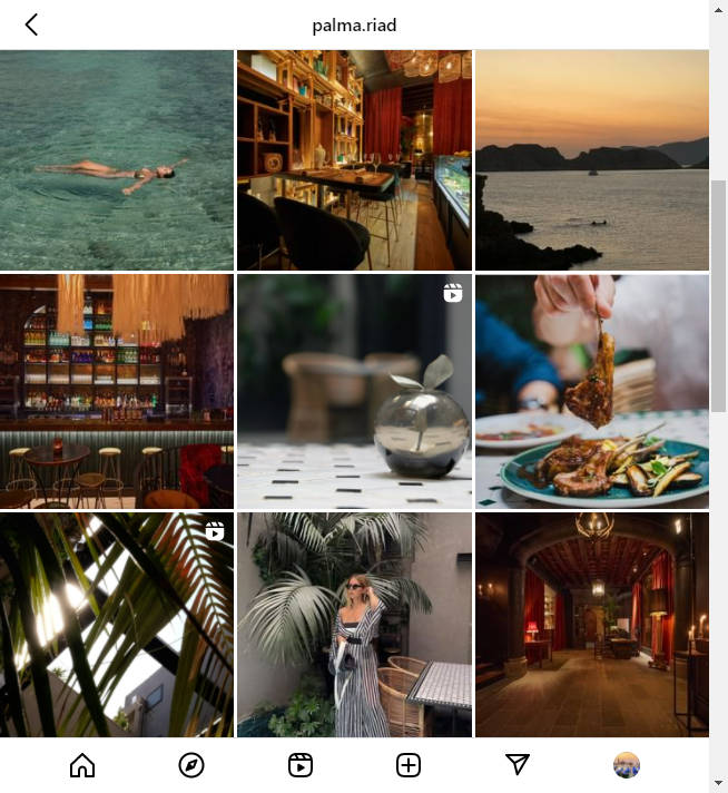 Instagram Hotel Account