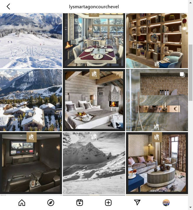 Instagram Hotel Account