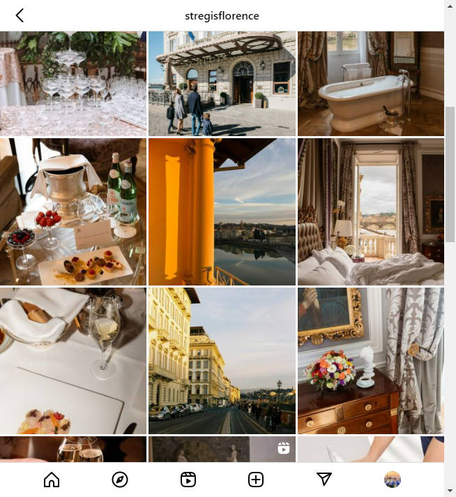 Instagram Hotel Account