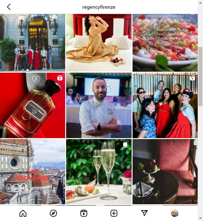 Instagram Hotel Account