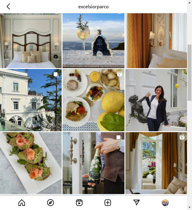 Instagram Hotel Account