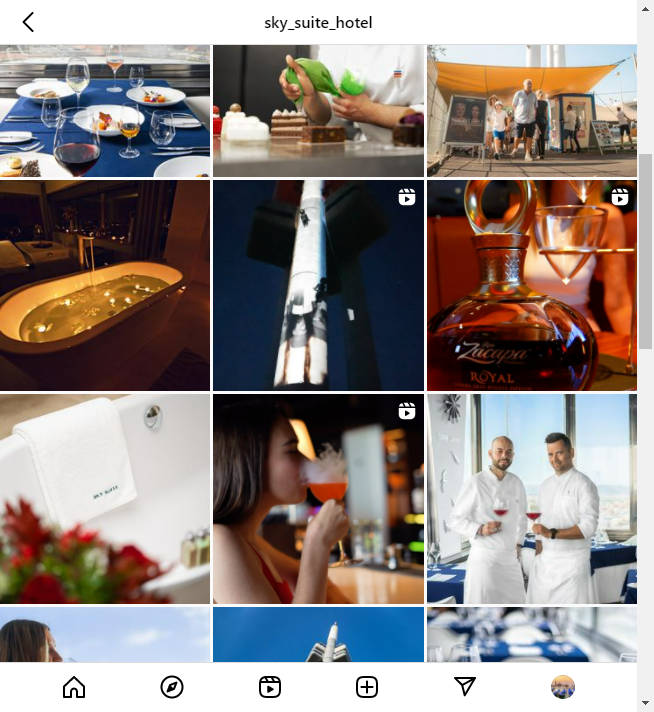 Instagram Hotel Account