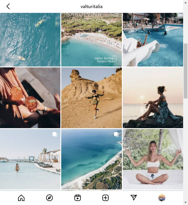 Instagram Hotel Account