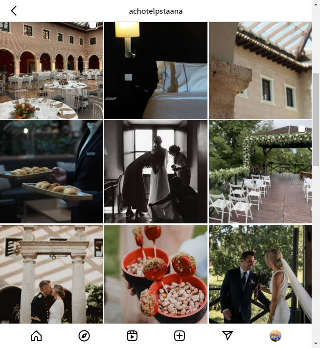 Instagram Hotel Account