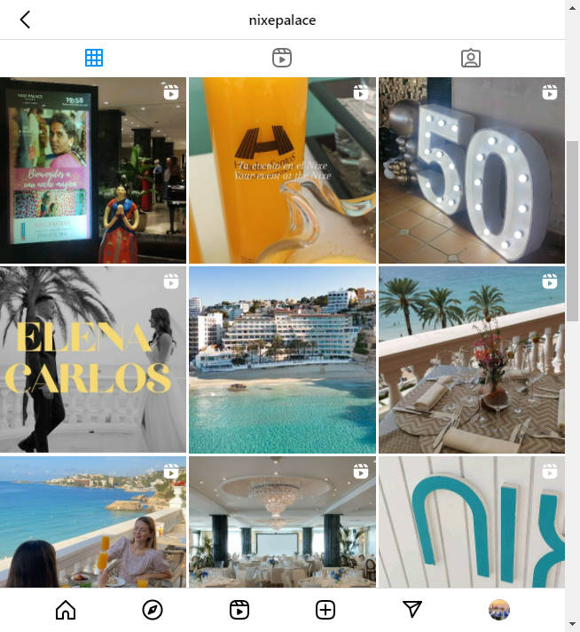 Instagram Hotel Account