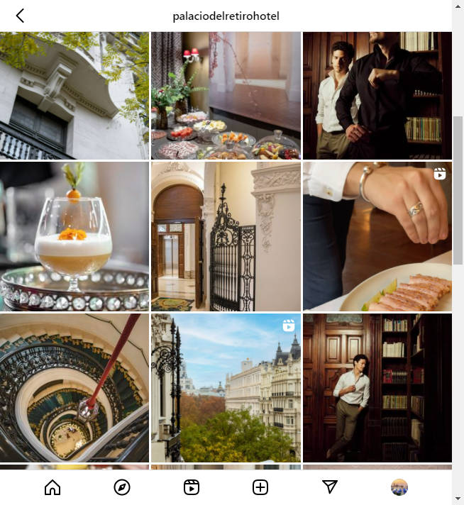 Instagram Hotel Account