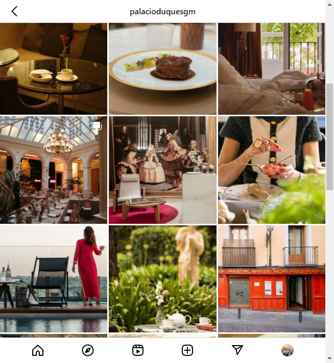 Instagram Hotel Account