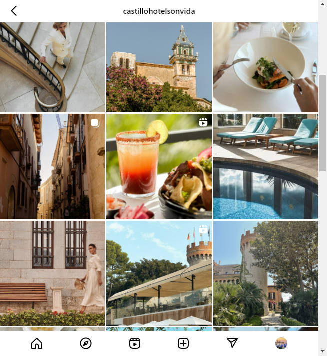 Instagram Hotel Account
