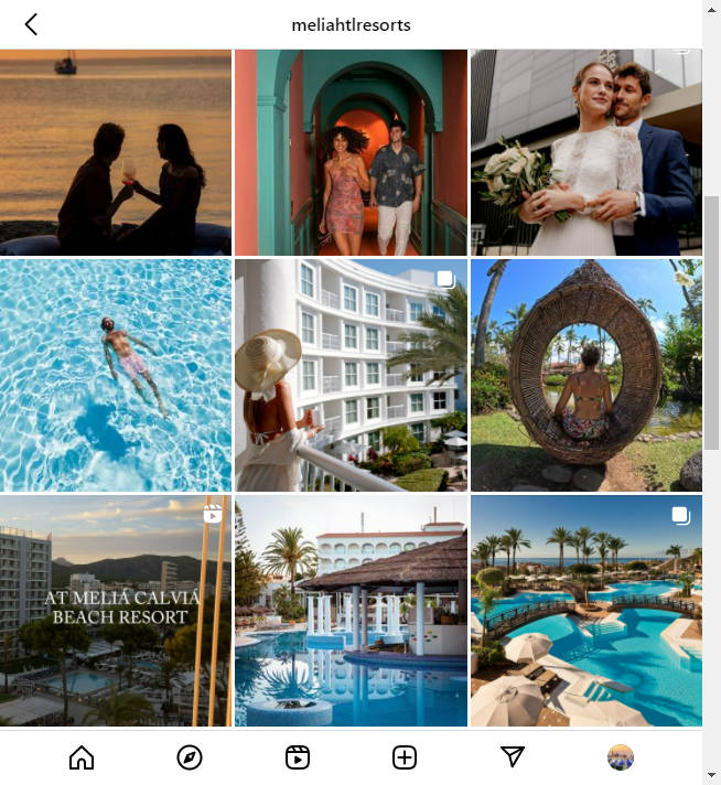 Instagram Hotel Account