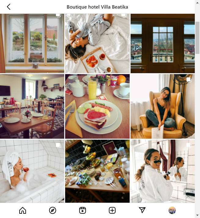 Instagram Hotel Location
