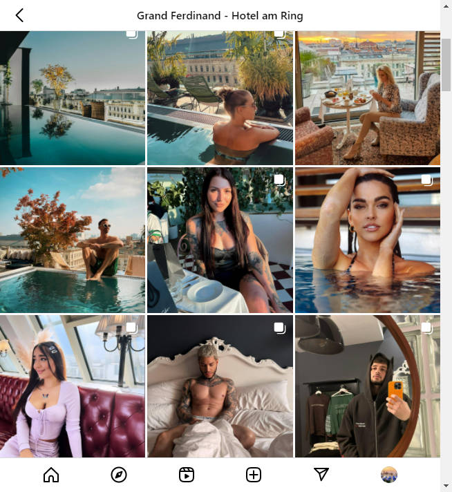 Instagram Hotel Location