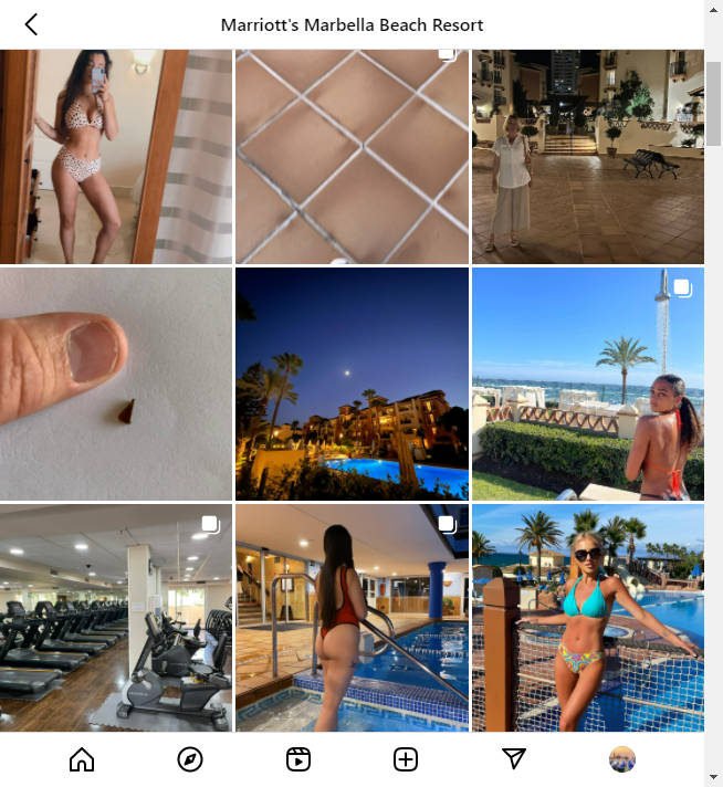 Instagram Hotel Location