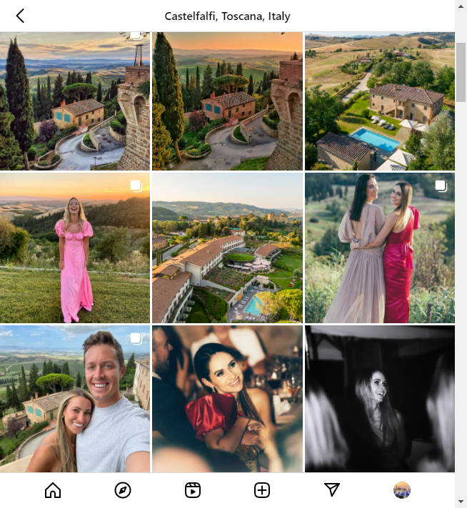 Instagram Hotel Location