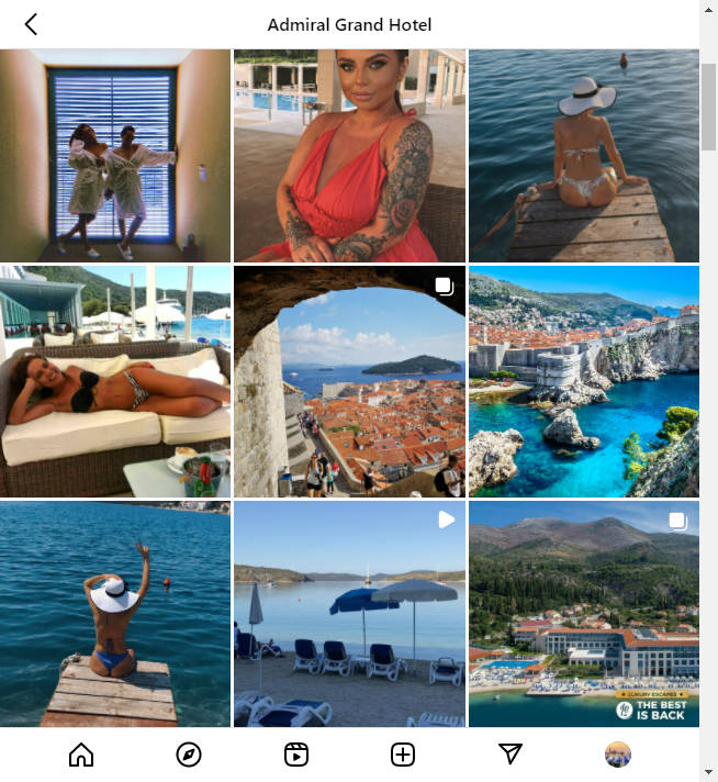 Instagram Hotel Location