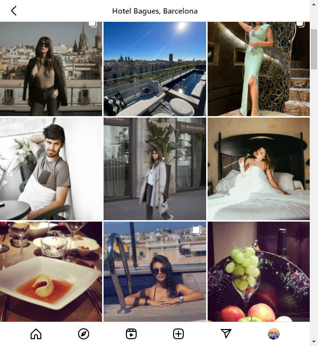 Instagram Hotel Location