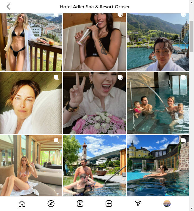 Instagram Hotel Location