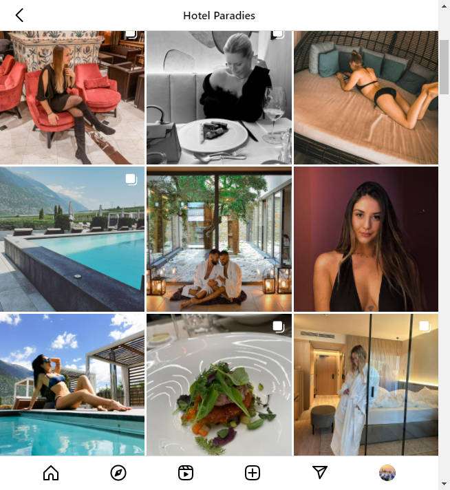 Instagram Hotel Location