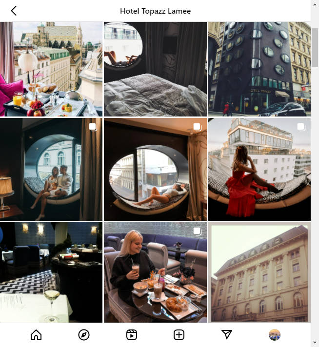 Instagram Hotel Location