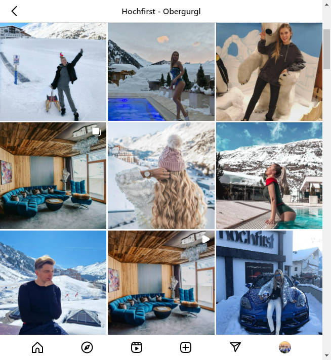 Instagram Hotel Location