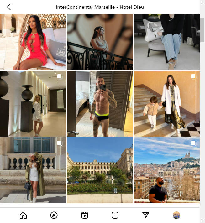 Instagram Hotel Location