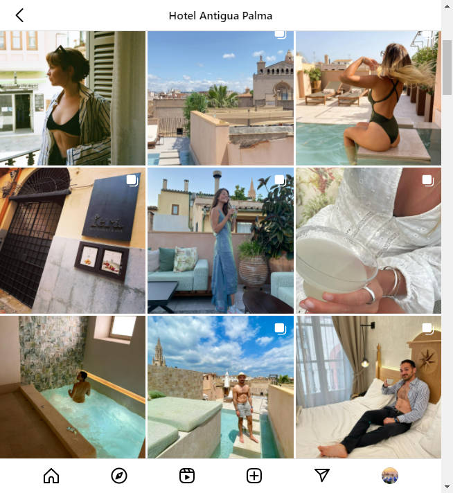 Instagram Hotel Location