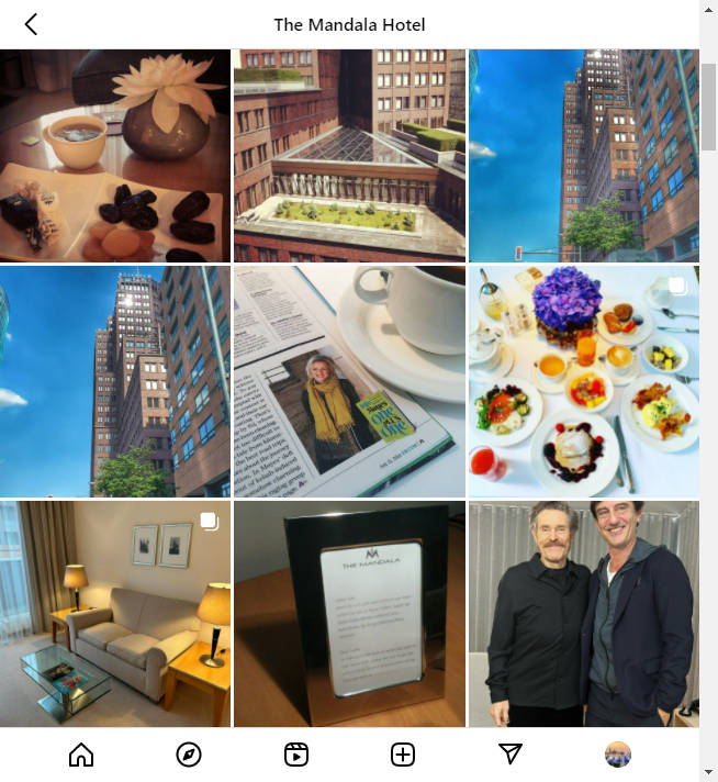 Instagram Hotel Location