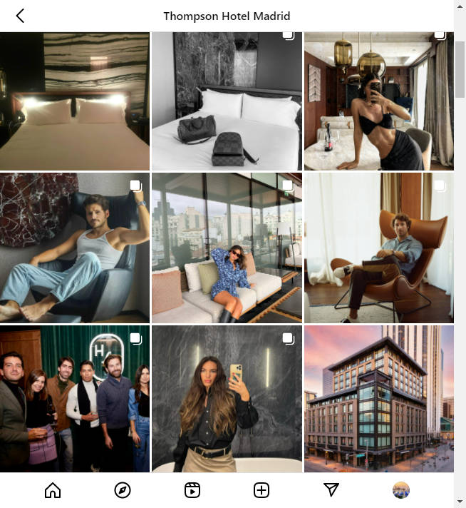 Instagram Hotel Location