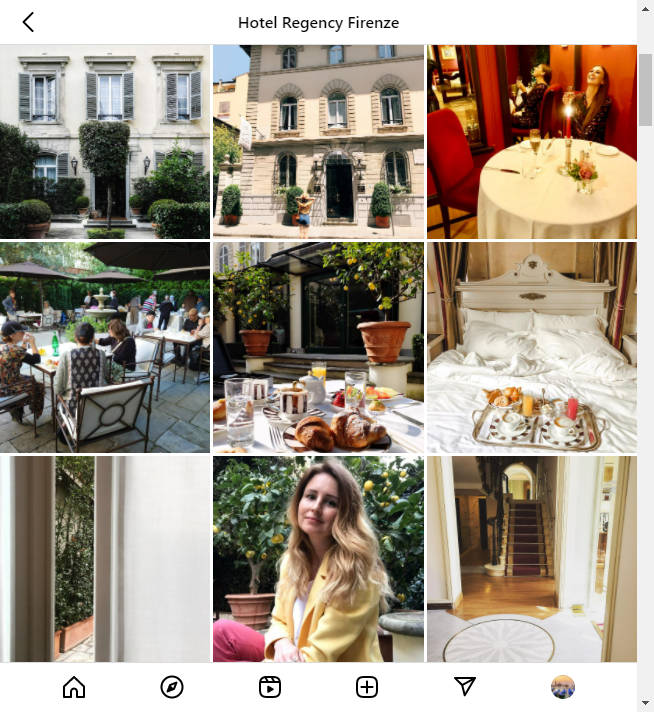 Instagram Hotel Location