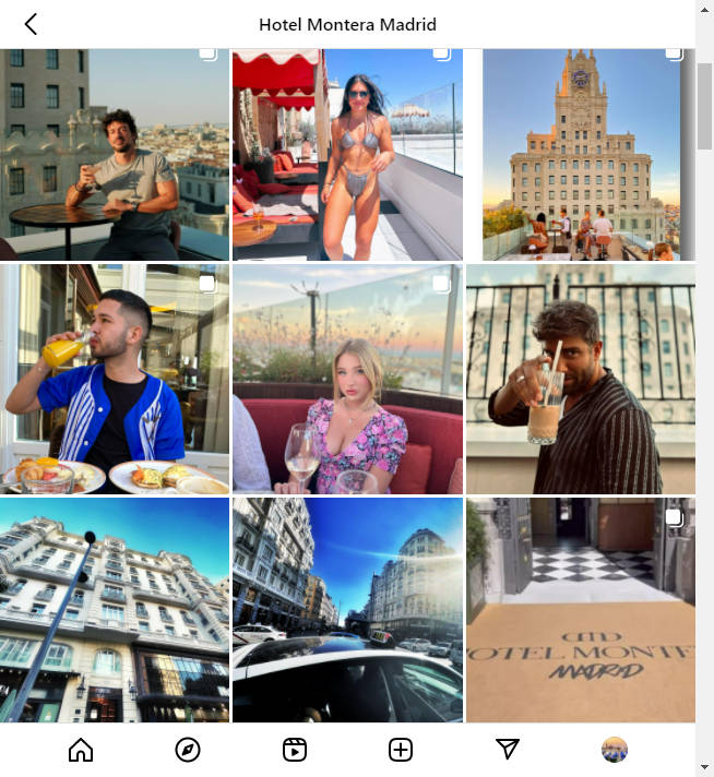 Instagram Hotel Location
