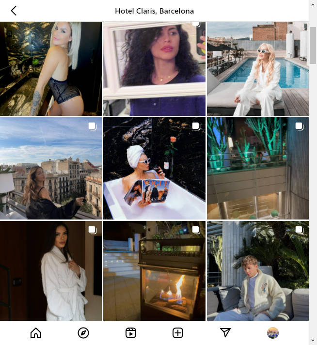 Instagram Hotel Location